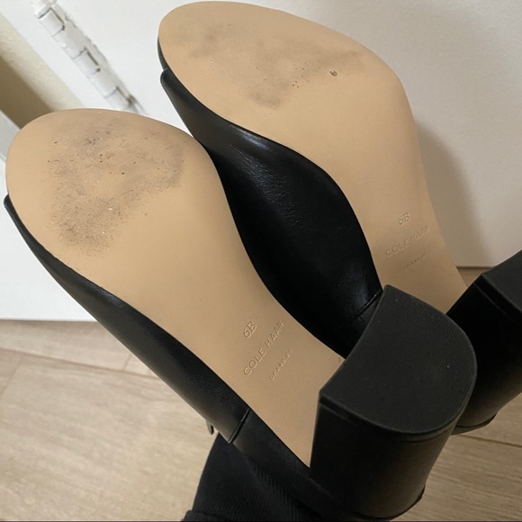 Cole Haan Grand OS Black Leather Booties - Picture 6 of 6